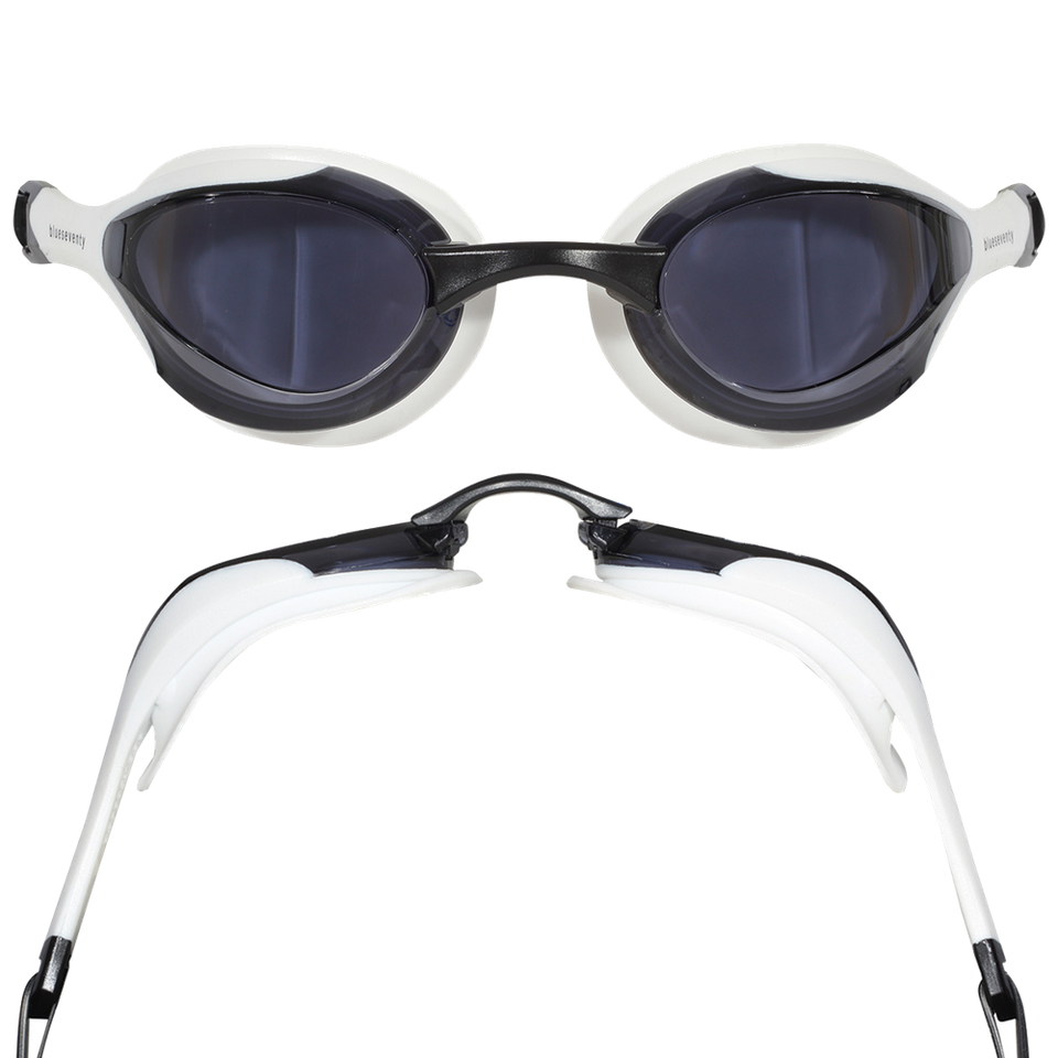 CONTOUR GOGGLE WHITE FRAME/SMOKE LENS