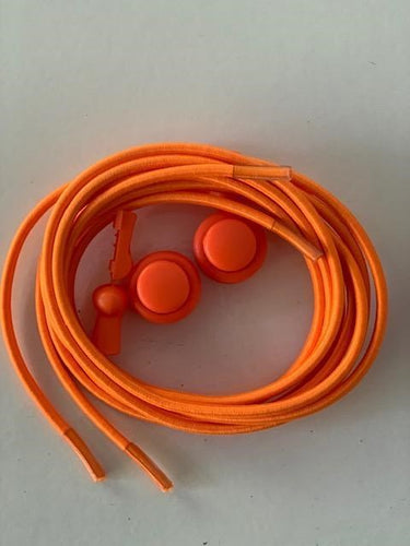 BUNGEE LOCK LACES CORAL