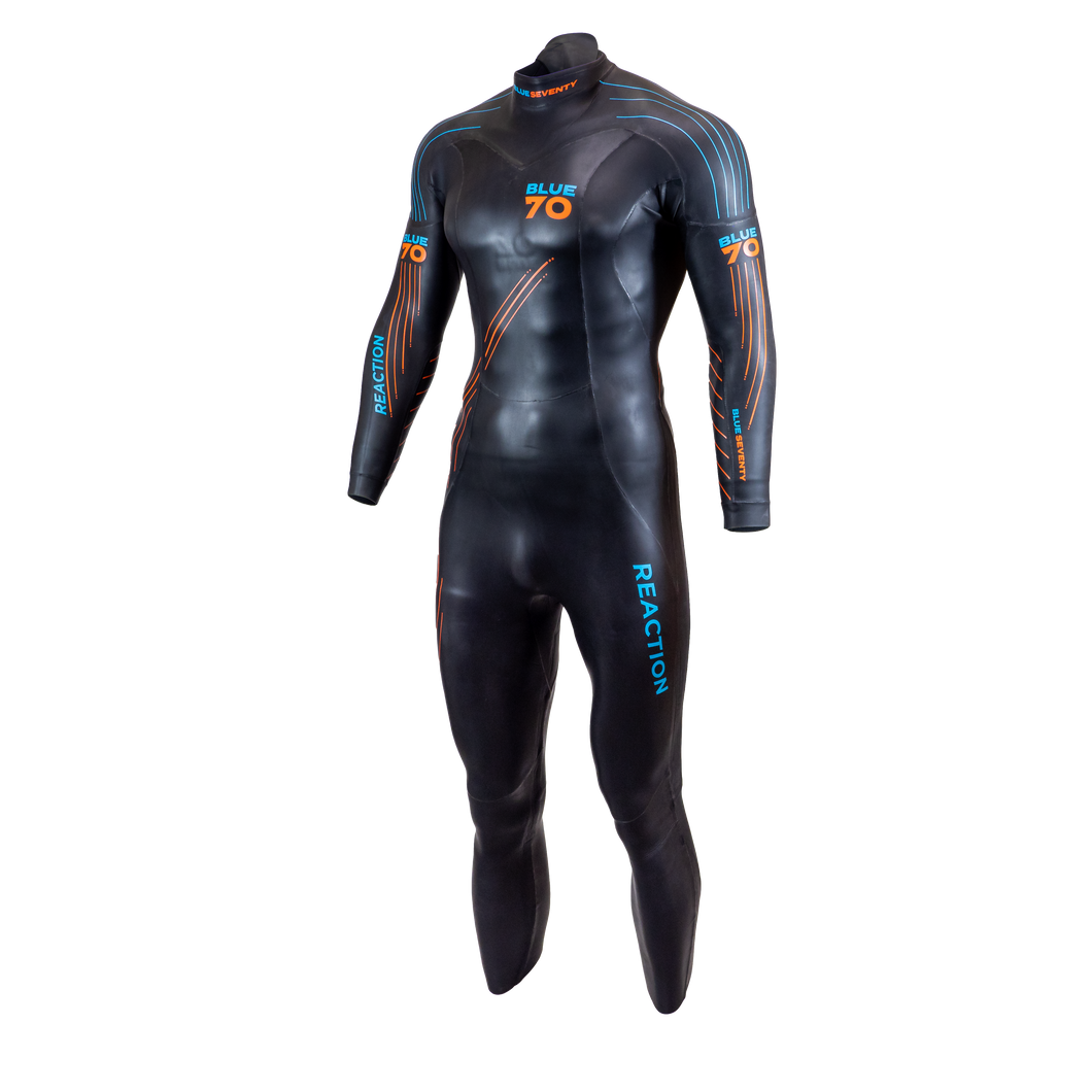 PRE ORDER MENS REACTION 2022  FULLSLEEVE WETSUIT BLUE70