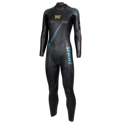 PRE ORDER WOMENS SPRINT WETSUIT 2022 BLUE70