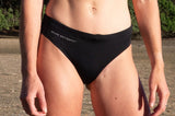 WOMENS SPORT BRIEF BLACK