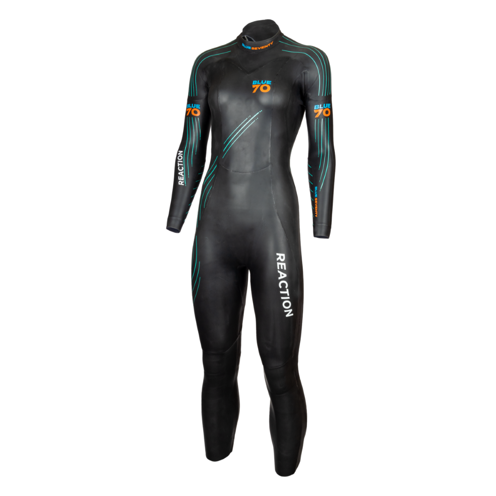 PRE ORDER WOMENS REACTION 2022 FULLSLEEVE WETSUIT BLUE70
