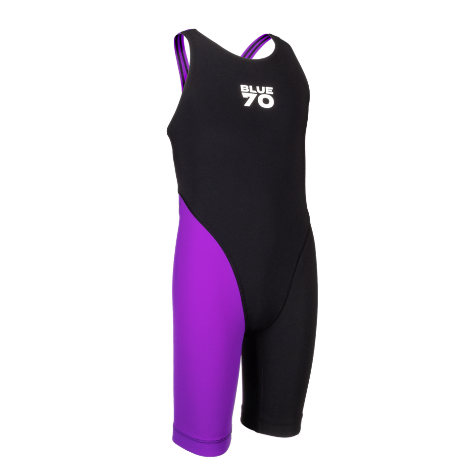 NERO STITCH KNEESKIN BLACK/PURPLE