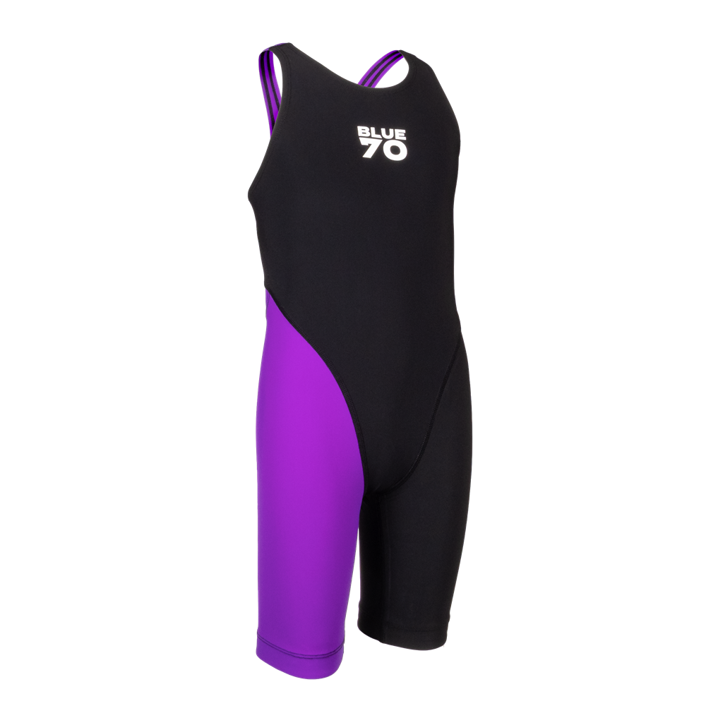 NERO STITCH KNEESKIN BLACK/PURPLE