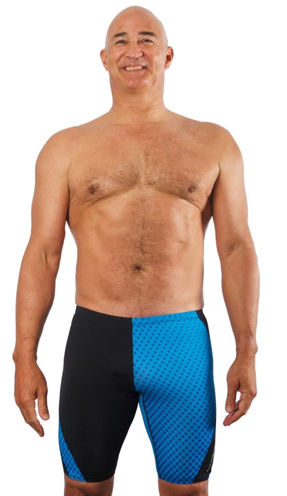 MENS TWO TONE POKADOT JAMMER